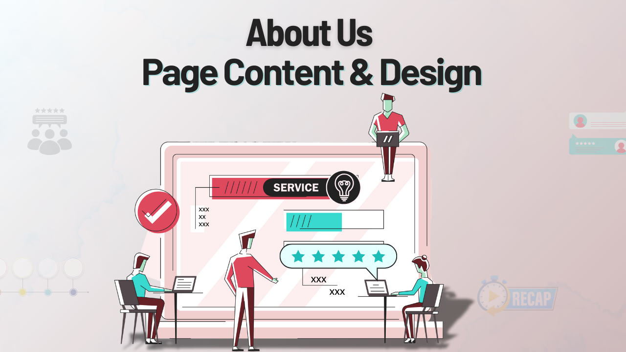 About us page Content & Design