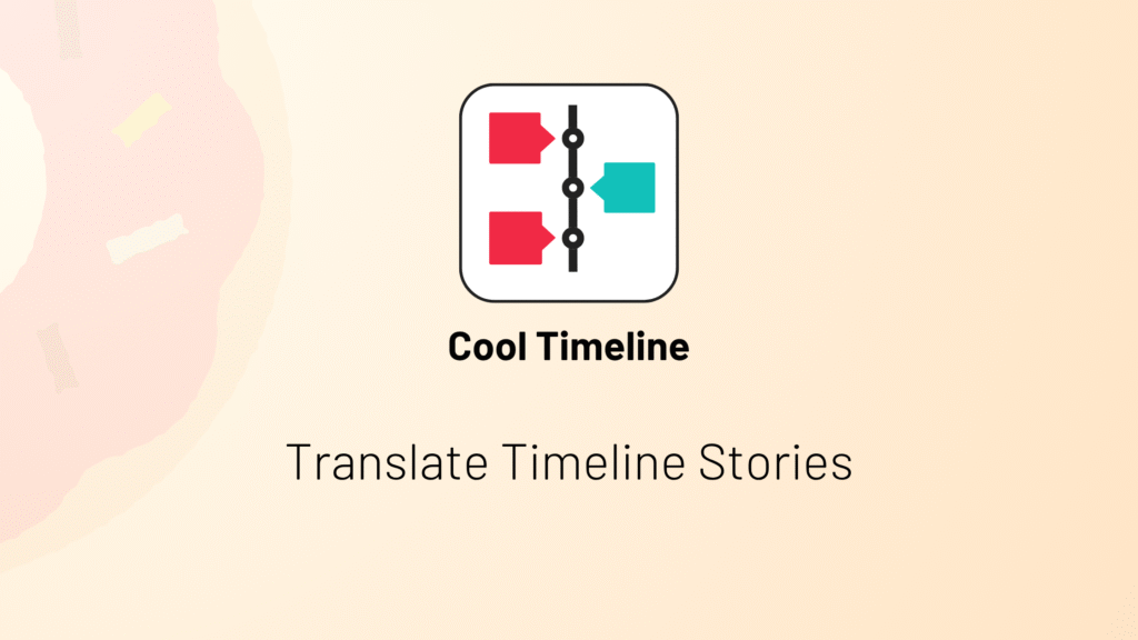 Translate timeline stories